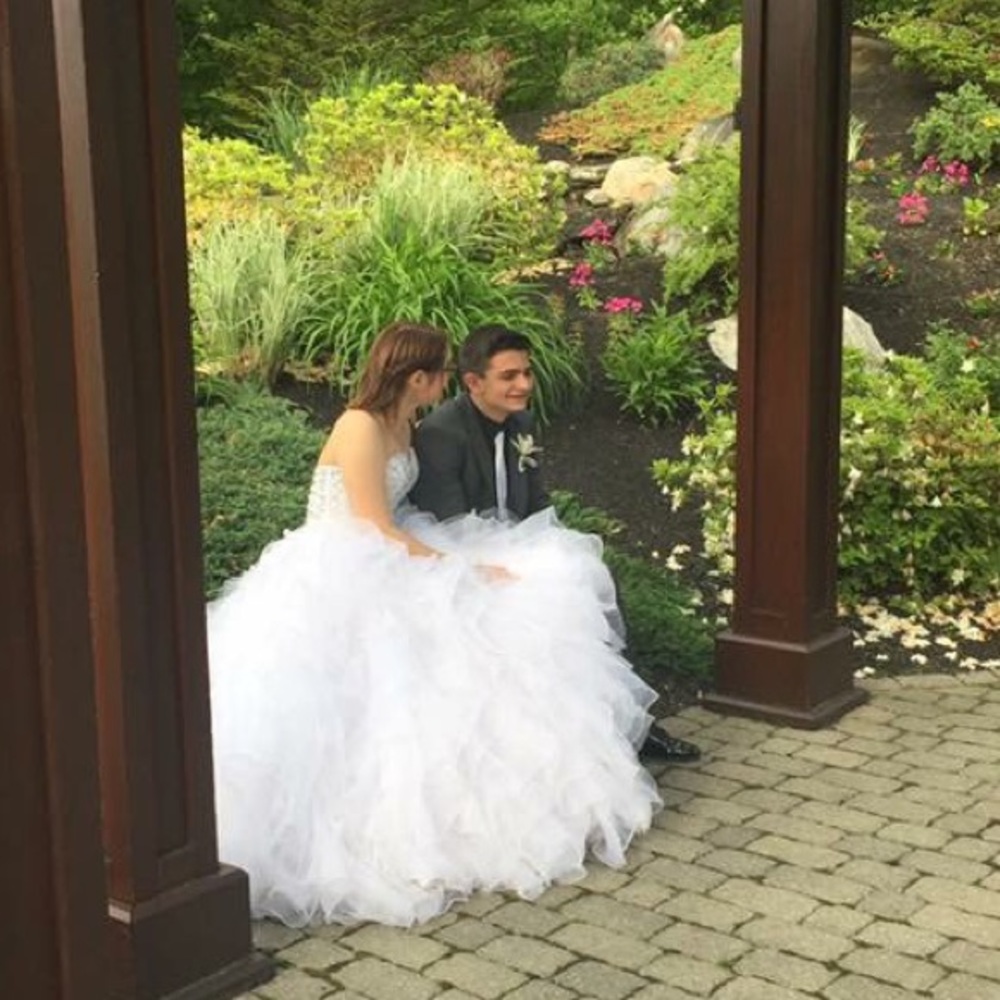 Ball gown prom dress